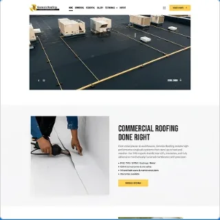 Business website design portfolio project screenshot 14