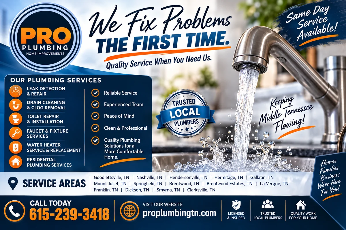 Actual Pro Plumbing advertising creative